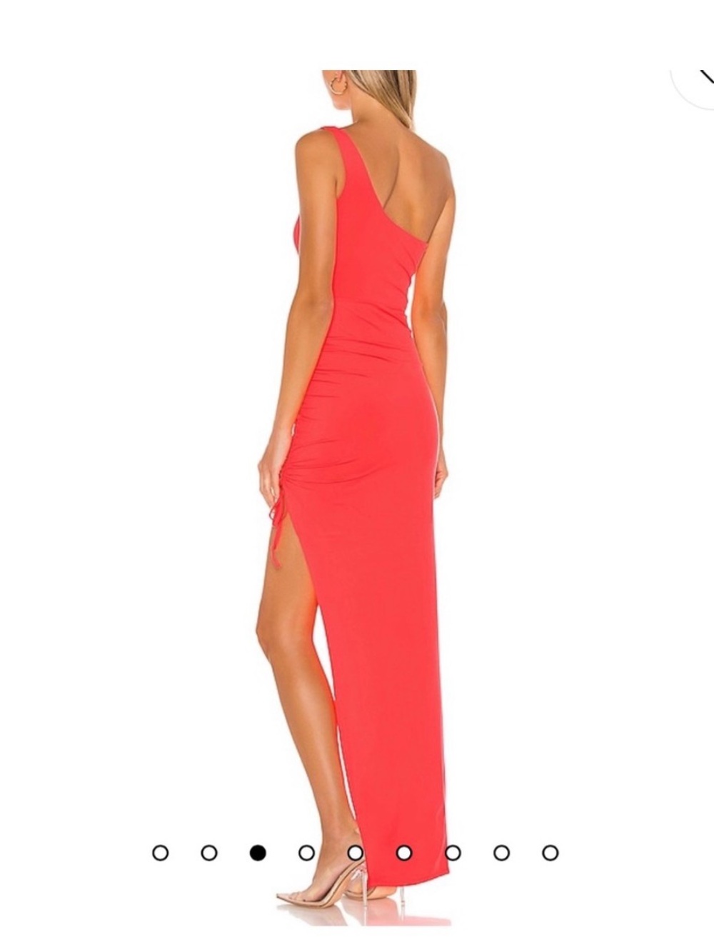 This neon pink Superdown Alanie Maxi Dress NWT size XS - Picture 2 of 10